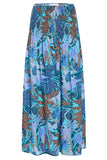 Marie Oliver Stacie Skirt 322B-283-211B in Medusa; Floral Printed Spring Summer Skirt; Floral Maxi Skirt Dress Combination Piece