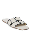 Matisse Footwear Biscayne Slide in Natural;Flat Slide Sandal; 