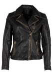 Mauritius Leather Peggy RF jacket Style Peggy RF in Black Beige; 