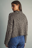 Marled Roll Neck Sweater