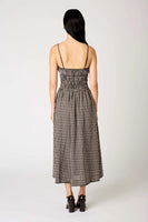 NIA the Brand Renata Top Style NT-2125 in Brown;NIA the Brand Thomas Dress Style ND-2028 in Oat;Layered Look Fall Gingham Dress; 