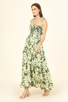 Omika Lana Maxi Dress Style 3Lan24SelAvo in Selma Avocado; 