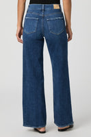 Paige Anessa 31" Wide Jean Style 1C72F72-C611 in Dresden;Premium Wide LEg Denim Jean;Paige Dark Wash Wide Leg Jeans;Fall Jeans; 