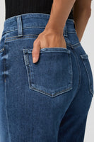 Paige Anessa 31" Wide Jean Style 1C72F72-C611 in Dresden;Premium Wide LEg Denim Jean;Paige Dark Wash Wide Leg Jeans;Fall Jeans; 