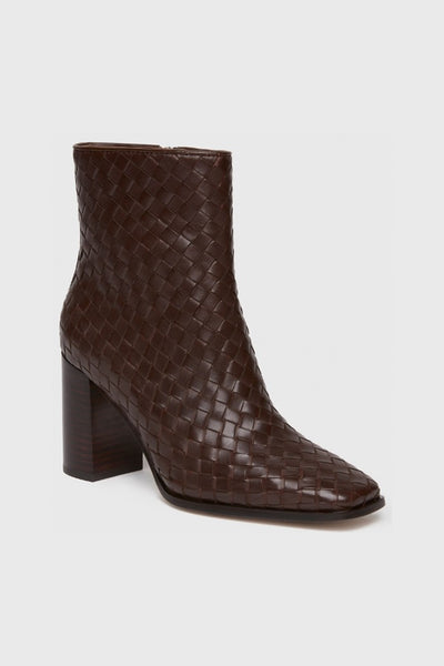 Paige Frances Boot Style SH963401-CHO in Chocolate Leather; 