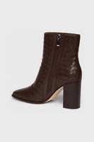 Paige Frances Boot Style SH963401-CHO in Chocolate Leather; 