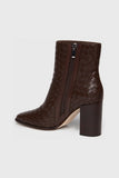 Paige Frances Boot Style SH963401-CHO in Chocolate Leather; 