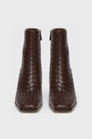Paige Frances Boot Style SH963401-CHO in Chocolate Leather; 