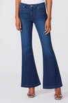 Paige Genevieve 32 in Style 6725F72-2557 in Model;Paige Flare Jeans;Dark Wash Flare Jeans; 