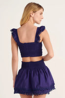 Peixoto Mariel Top Style 40203-Nav in Navy; 