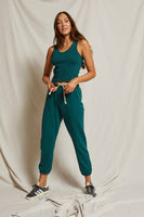 Perfect White Tee Blondie Tank Style T72-Blondie in Oatmeal, Emerald and Dune;Elevated Leisure Style;Elevated Lounge; 