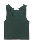 Perfect White Tee Blondie Tank Style T72-Blondie in Emerald and Dune;Elevated Leisure Style;Elevated Lounge; 