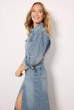 Pistola Denim Amira Midi Dress Style P00071107DC MRCEL in Marcel;Denim Midi Dress;Pistola Denim Dress