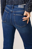 Pistola Denim Evie High Rise Slim Bootcut Jean Style P00016420QL in penthouse; High Rise dark wash boot cut jeans; 