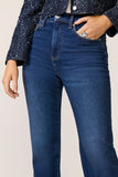 Pistola Denim Evie High Rise Slim Bootcut Jean Style P00016420QL in penthouse; High Rise dark wash boot cut jeans; 