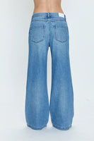 Pistola Denim Jadyn Low Slung Palazzo Style P00016156DC in Volkspark;Rigid Palazzo Jeans