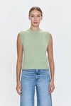 Pistola Leandra Knit Tank Style P0003107YV PISCH in pistachio; 