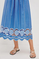 RAils Clothing Murano Dress Style 651A-166F-1558 in French Blue; 