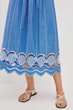 RAils Clothing Murano Dress Style 651A-166F-1558 in French Blue; 