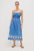 RAils Clothing Murano Dress Style 651A-166F-1558 in French Blue; 