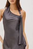 Rails Clothing Adra dress Style 924-183F-123 in gunmetal; 