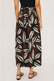 Alessa Skirt -Cocoa Floral