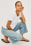 Rails Angeleno wide leg crop Style 791-239C-8702 in Soleil Laser. 
