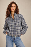 Rails Clothing Blake Jacket style 201092-426B-12098 in Mini Check; 