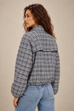 Rails Clothing Blake Jacket style 201092-426B-12098 in Mini Check; 