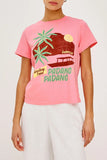 Rails Clothing Classic crew t-shirt Padang Style 813-397-8683; women's 100% cotton Padang Indonesia Graphic Spring Summer T-Shirt