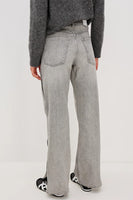 Rails Clothing Del Mar Boyfriend Jeans Style 716A-285B-8226 in Stone Grey Studded; Grey Wash High Rise Studded Fall Jeans