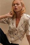 Rails Clothing Isla Cardigan Style 863A-358B-1762 in Oat; 