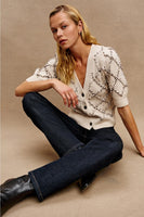 Rails Clothing Isla Cardigan Style 863A-358B-1762 in Oat; 