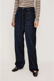 Rails Clothing Normandie Pant Style 546-282C-5417 in Rinse Wash; Relaxed Fit ,Drawstring Waist, Denim Pant
