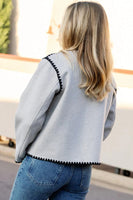 Rails LA Clothing Melanie Jacket Style 915A-455A-548 in Oatmeal; 