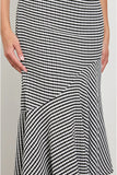 Rails Clothing Daija Dress Style 575-199E-287 in Black Gingham; Asymmetrical Hem Gingham Dress