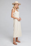Saltwater Luxe Cheryl Midi Dress Style S2788-W544-Nat in Natural; 