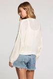 Saltwater Luxe Clothing Aden Sweater Style S2742-SALT in Salt; lightweight knit dress topper; lightweight knit spring summer cardigan