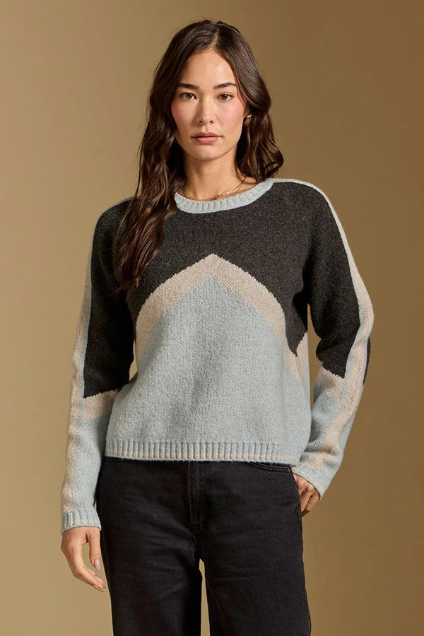 Crue Vintage Blue Sweater