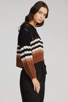 Saltwater Luxe Clothing Mimi Sweater Style S2701-BLK