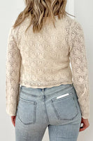 Saltwater Luxe Clothing Ovi Sweater Style S3110-Nat in Natural; 