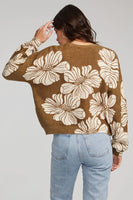 Saltwater Luxe Ganna Sweater Style S2908-Moss in Color Moss; 