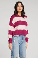 Saltwater Luxe Lexie Sweater Style S2950-Ber in Berry; 