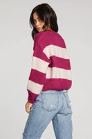 Saltwater Luxe Lexie Sweater Style S2950-Ber in Berry; 