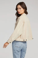 Saltwater Luxe Rowan Jacket Style S2916-Bone in the Color Bone; 