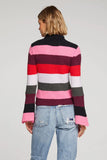 Saltwater Luxe Wilcox Sweater Style S2993-MUL1 in Multi Color Stripe; 