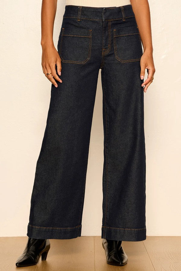 Chelsea Wide Leg Jean - Too Much