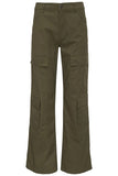 Sanctuary Clothing Reissue Cargo Pant Style CP0921BR6 MSGR in Mossy Green; 