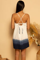 Shorebrand Sharon Mini Dress Style SW3009D in Ocean Dip; 