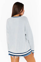 Show Me Your Mumu Adventure Sweater Style MM4-5777 AG05 in Anchor Graphic Knit; 